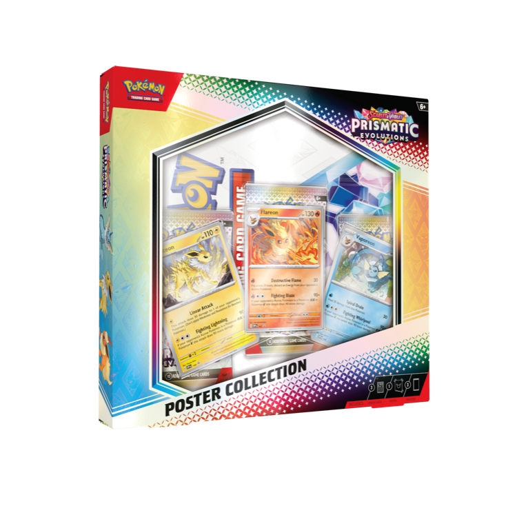 Pokémon Scarlet & Violet Prismatic Evolutions Poster Collection